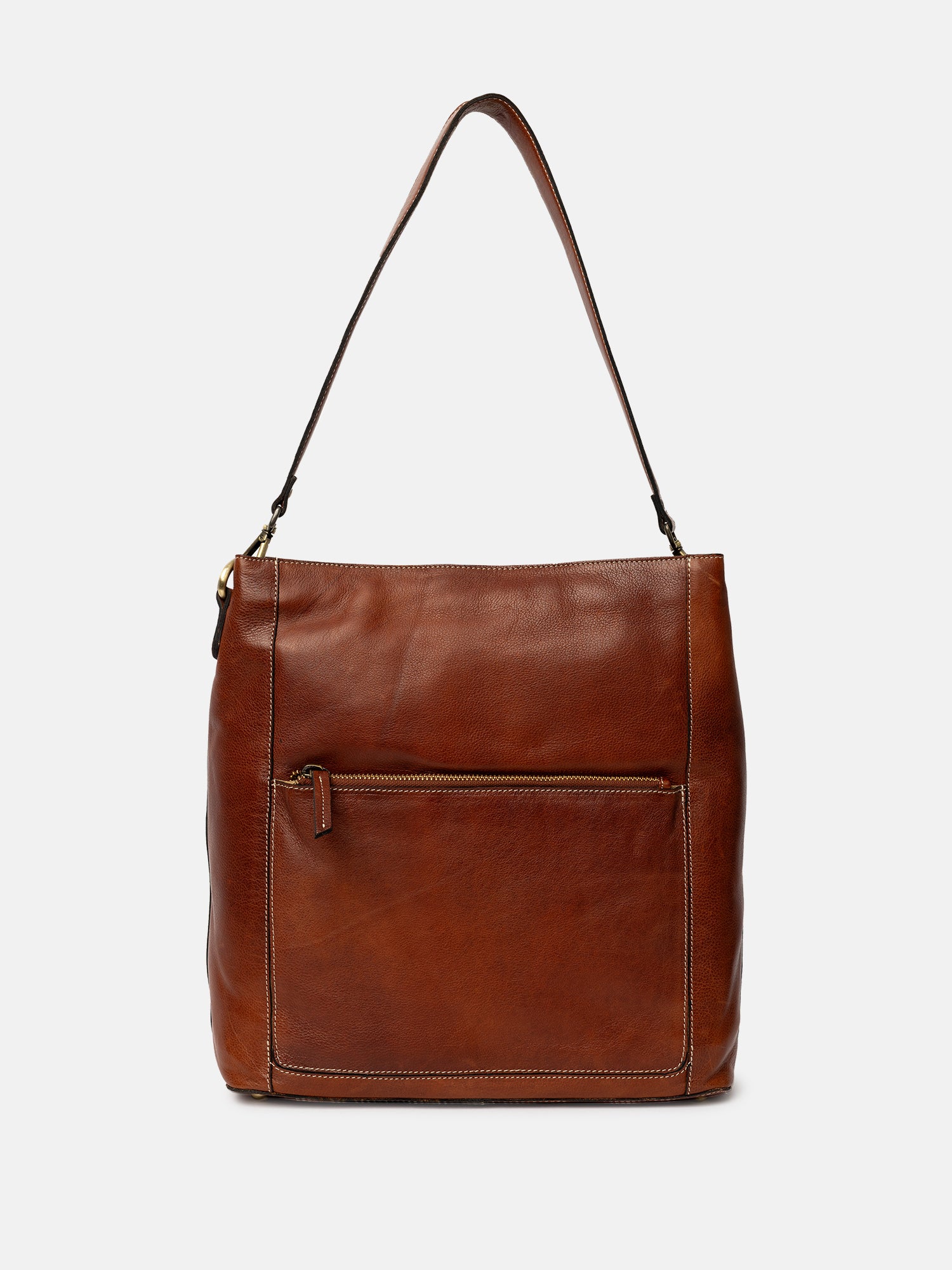 RE:DESIGNED EST 2003 Myra Big Shoulder bag Cognac