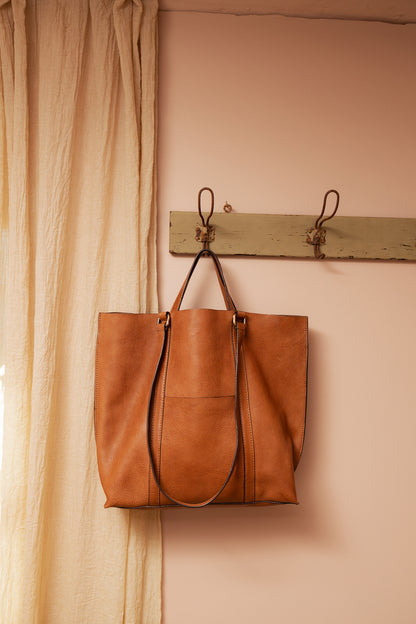 RE:DESIGNED EST 2003 Nanni Work Bag Tan