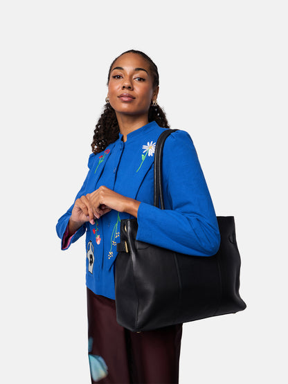 RE:DESIGNED EST 2003 Nellie Big Work Bag Black