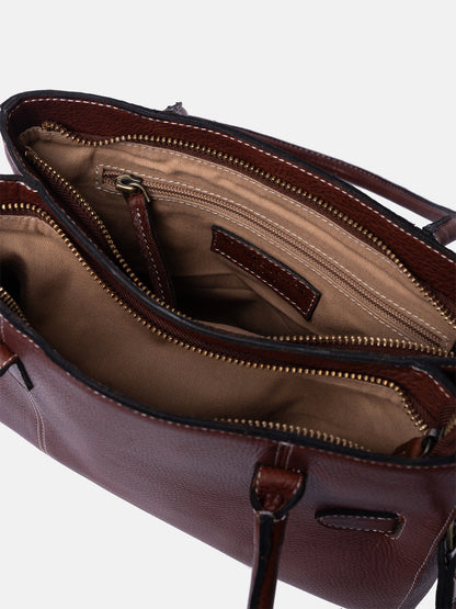 RE:DESIGNED EST 2003 Nellie Small Shoulder bag Cognac