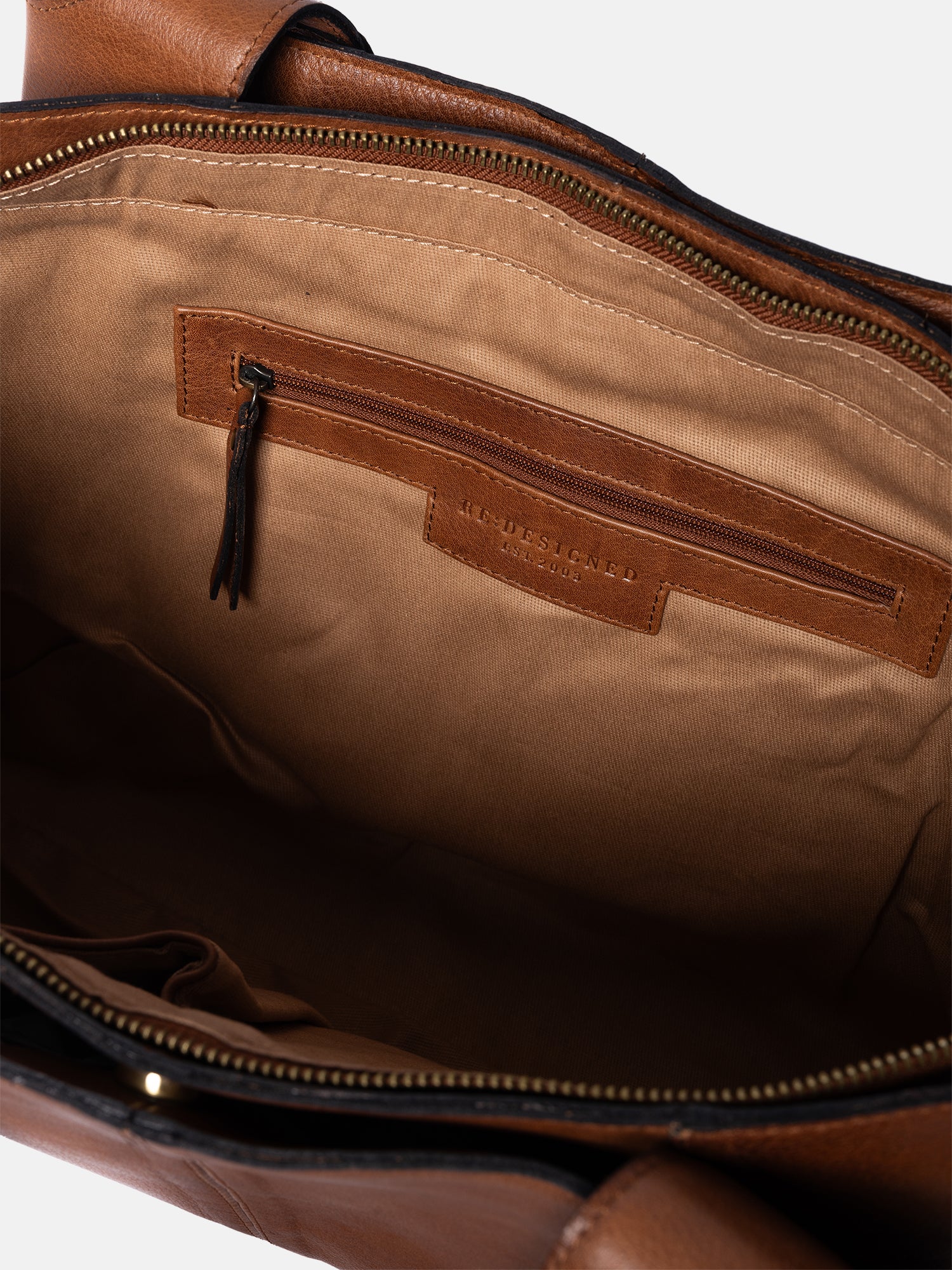 RE:DESIGNED EST 2003 Nisa Big Shoulder bag Walnut