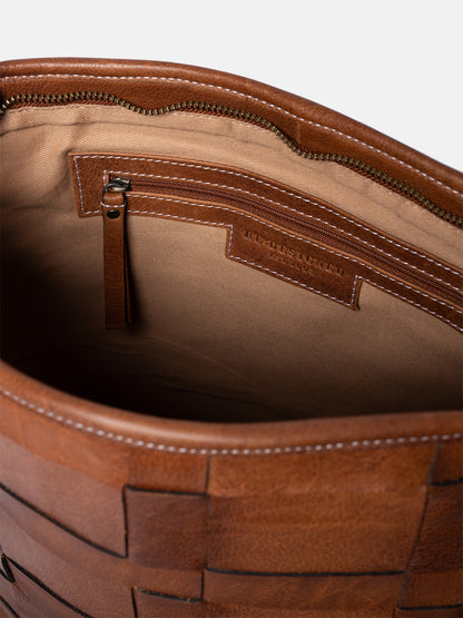 RE:DESIGNED EST 2003 Noor Big Shoulder bag Walnut