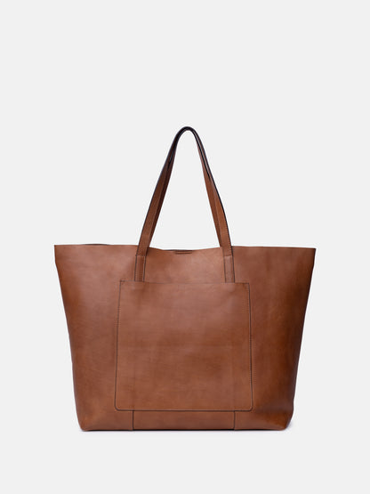 RE:DESIGNED EST 2003 Nuha Shopper Tan