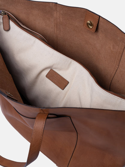 RE:DESIGNED EST 2003 Nuha Shopper Tan