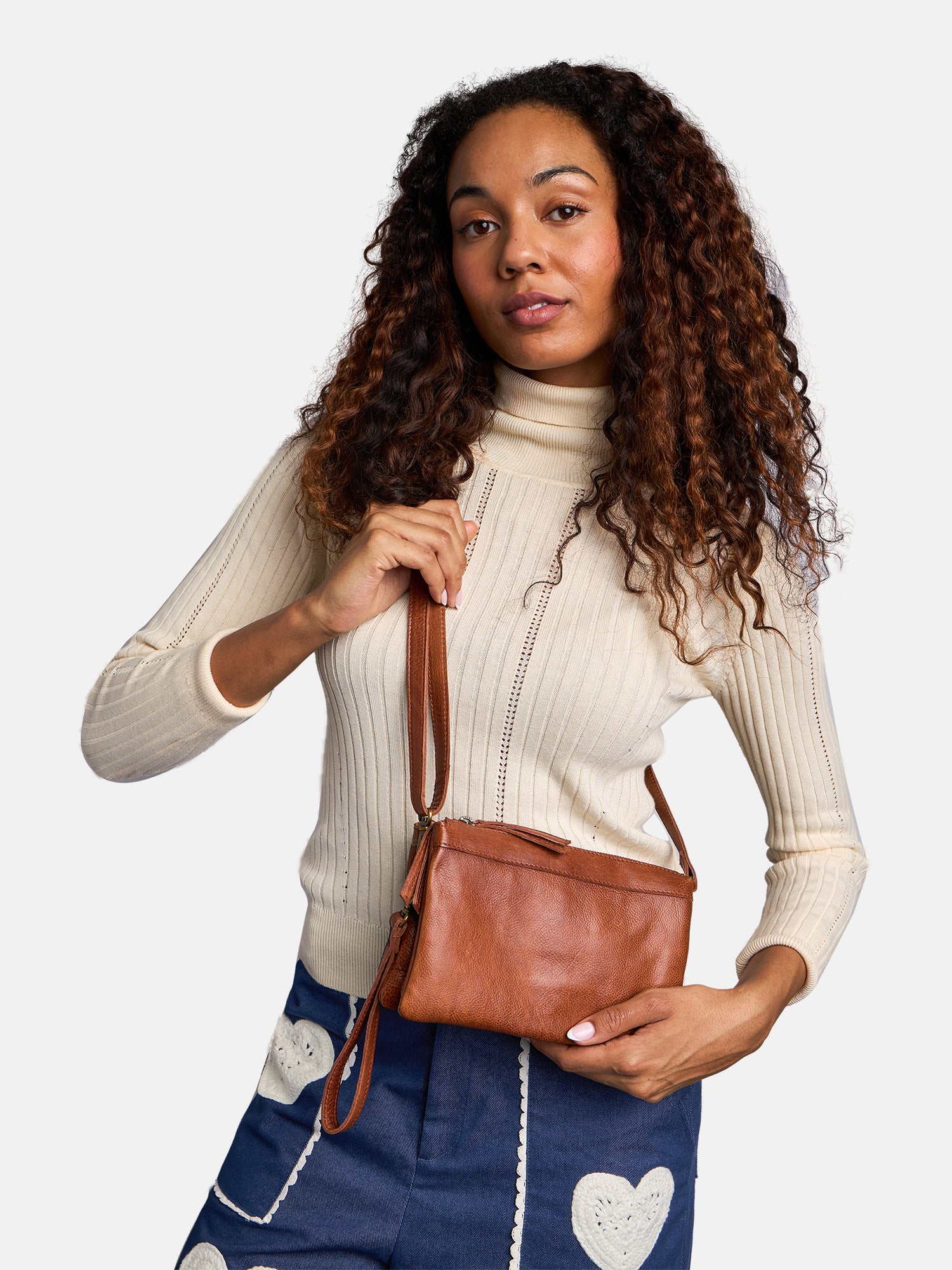 RE:DESIGNED EST 2003 Ola Clutch Walnut