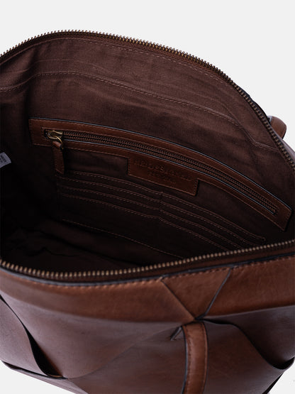 RE:DESIGNED EST 2003 Olia Big Shoulder bag Brown
