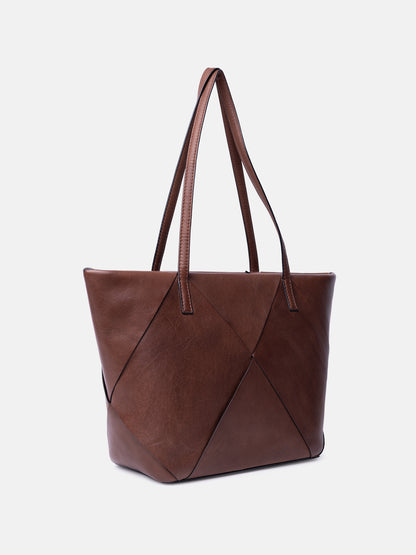 RE:DESIGNED EST 2003 Olia Big Shoulder bag Brown