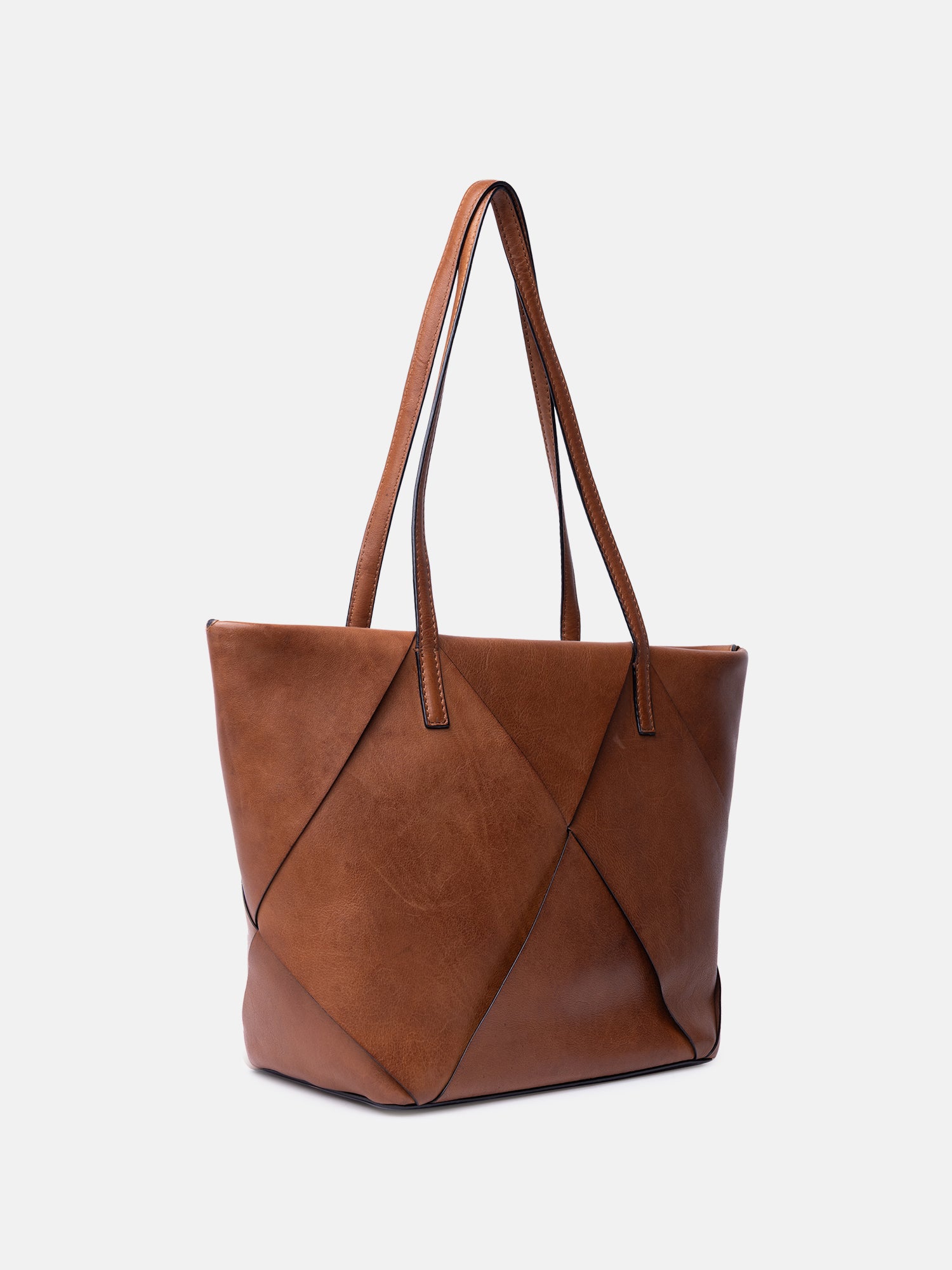 RE:DESIGNED EST 2003 Olia Big Shoulder bag Tan