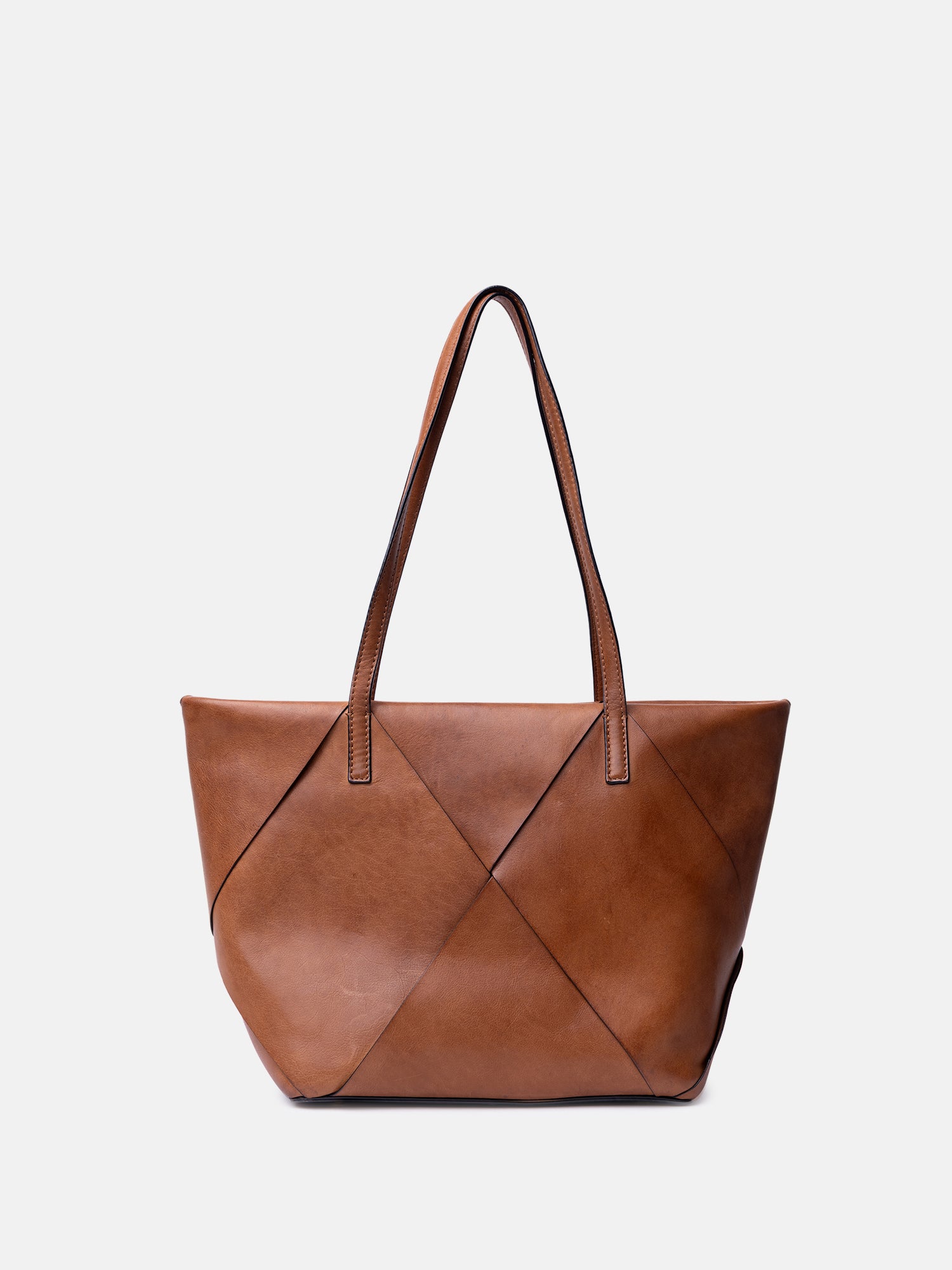 RE:DESIGNED EST 2003 Olia Big Shoulder bag Tan