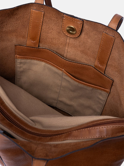 RE:DESIGNED EST 2003 Oline Shoulder bag Tan