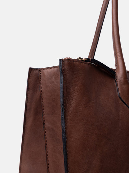 RE:DESIGNED EST 2003 Ora Big Shoulder bag Brown