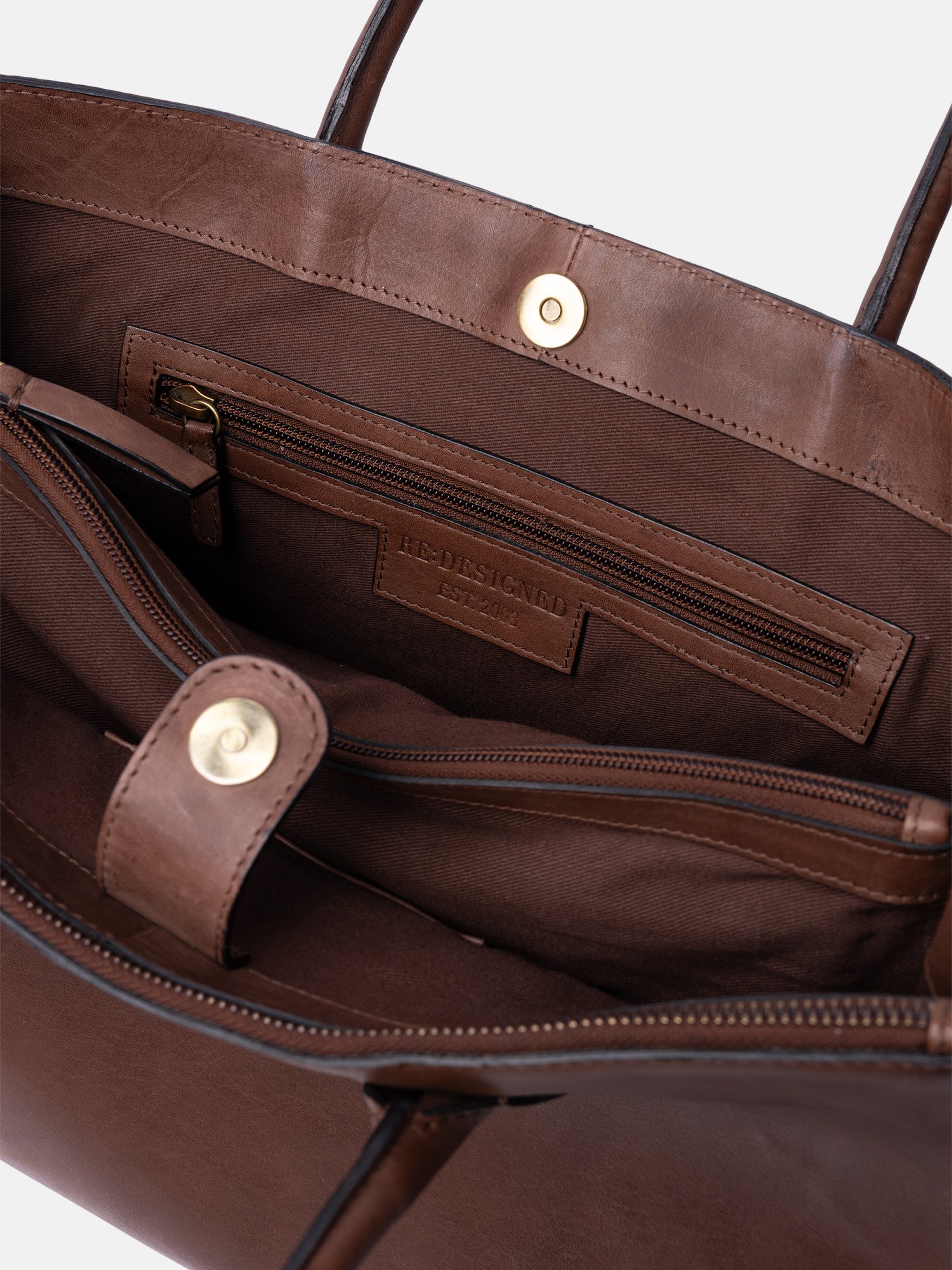 RE:DESIGNED EST 2003 Ora Big Shoulder bag Brown