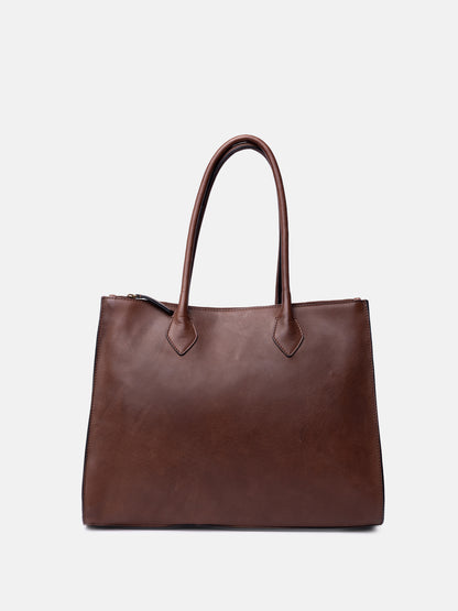 RE:DESIGNED EST 2003 Ora Big Shoulder bag Brown