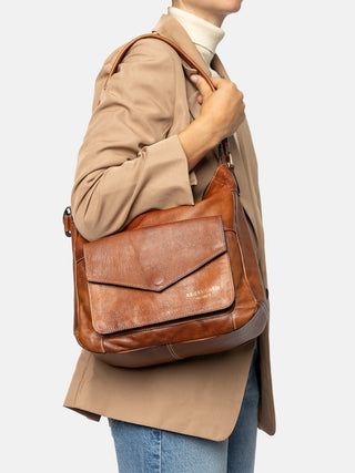 PROJECT Project 1 Shoulder bag Walnut/Gold
