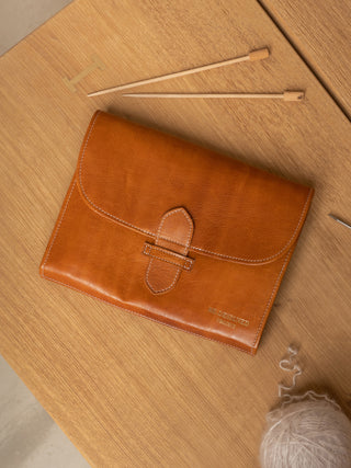 PROJECT Project 18 Needle Case Burned Tan/Gold