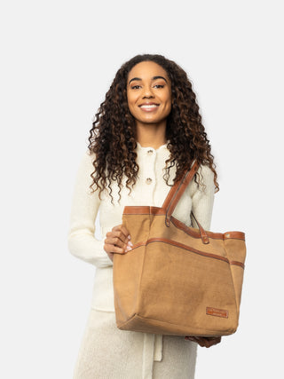 PROJECT Project 21 Shoulder bag Walnut/Gold