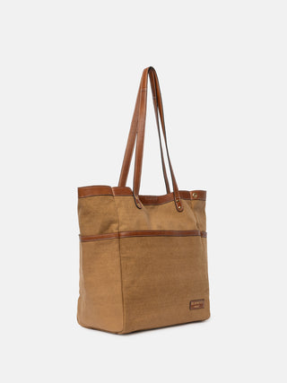 PROJECT Project 21 Shoulder bag Walnut/Gold