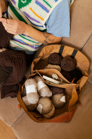 PROJECT Project 79 Project bag Walnut/Woodsmoke