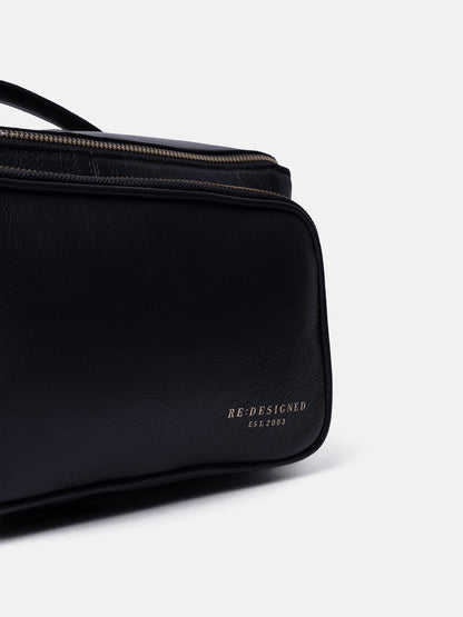 RE:DESIGNED EST 2003 Sally Toiletry Bag Black
