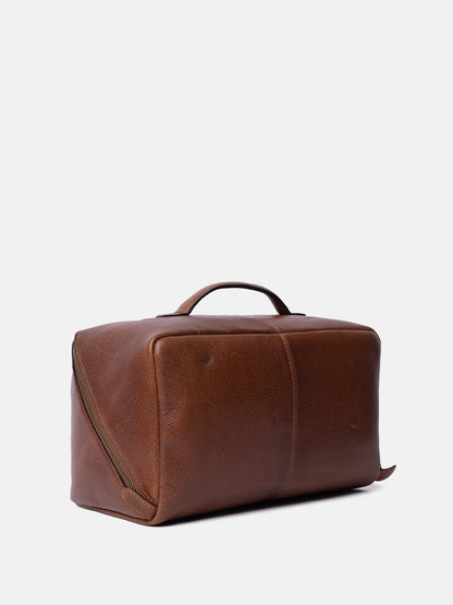 RE:DESIGNED EST 2003 Sally Toiletry Bag Walnut