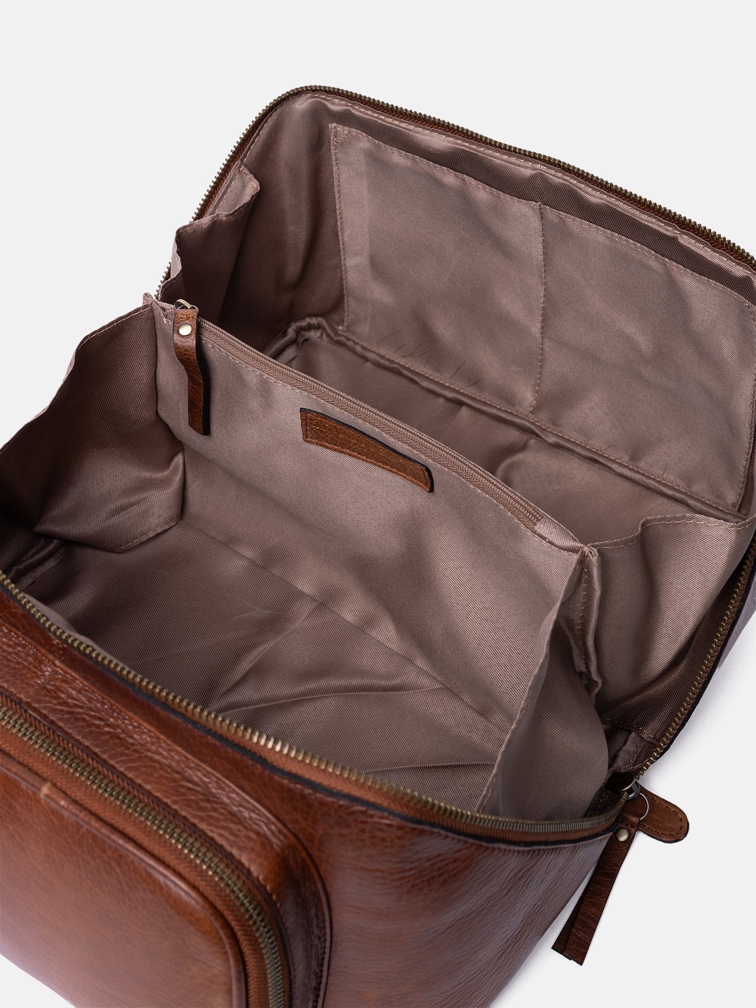 RE:DESIGNED EST 2003 Sally Toiletry Bag Walnut