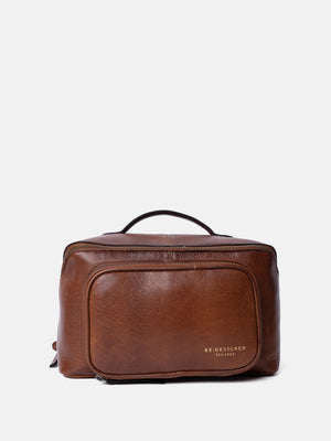 RE:DESIGNED EST 2003 Sally Toiletry Bag Walnut