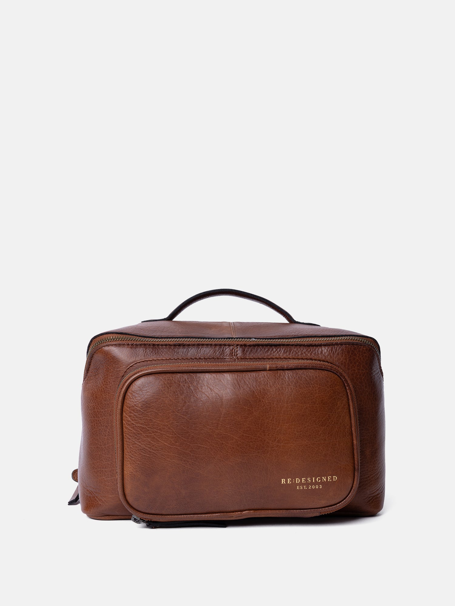 RE:DESIGNED EST 2003 Sally Toiletry Bag Walnut