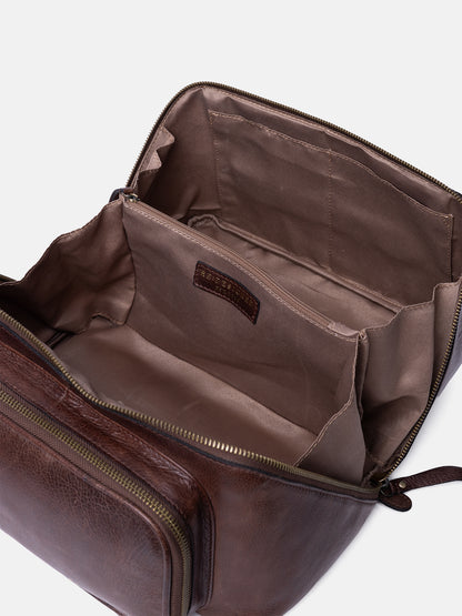 RE:DESIGNED EST 2003 Sally Toiletry Bag Woodsmoke