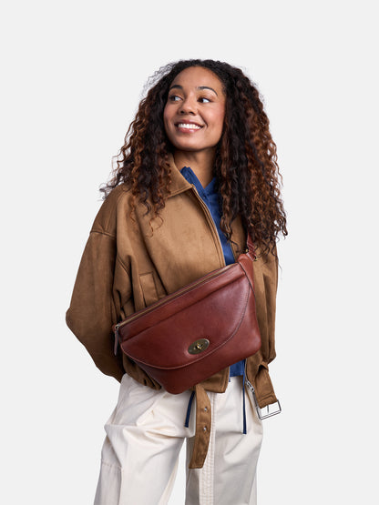 RE:DESIGNED EST 2003 Saya Bumbag Bumbag Cognac