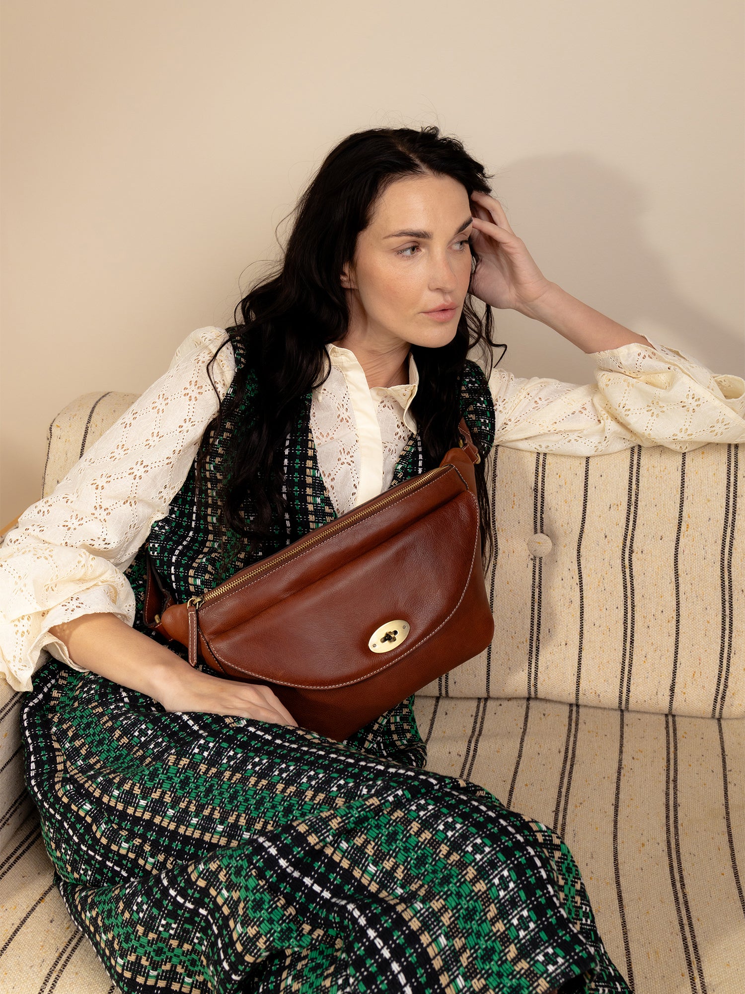 RE:DESIGNED EST 2003 Saya Bumbag Bumbag Cognac