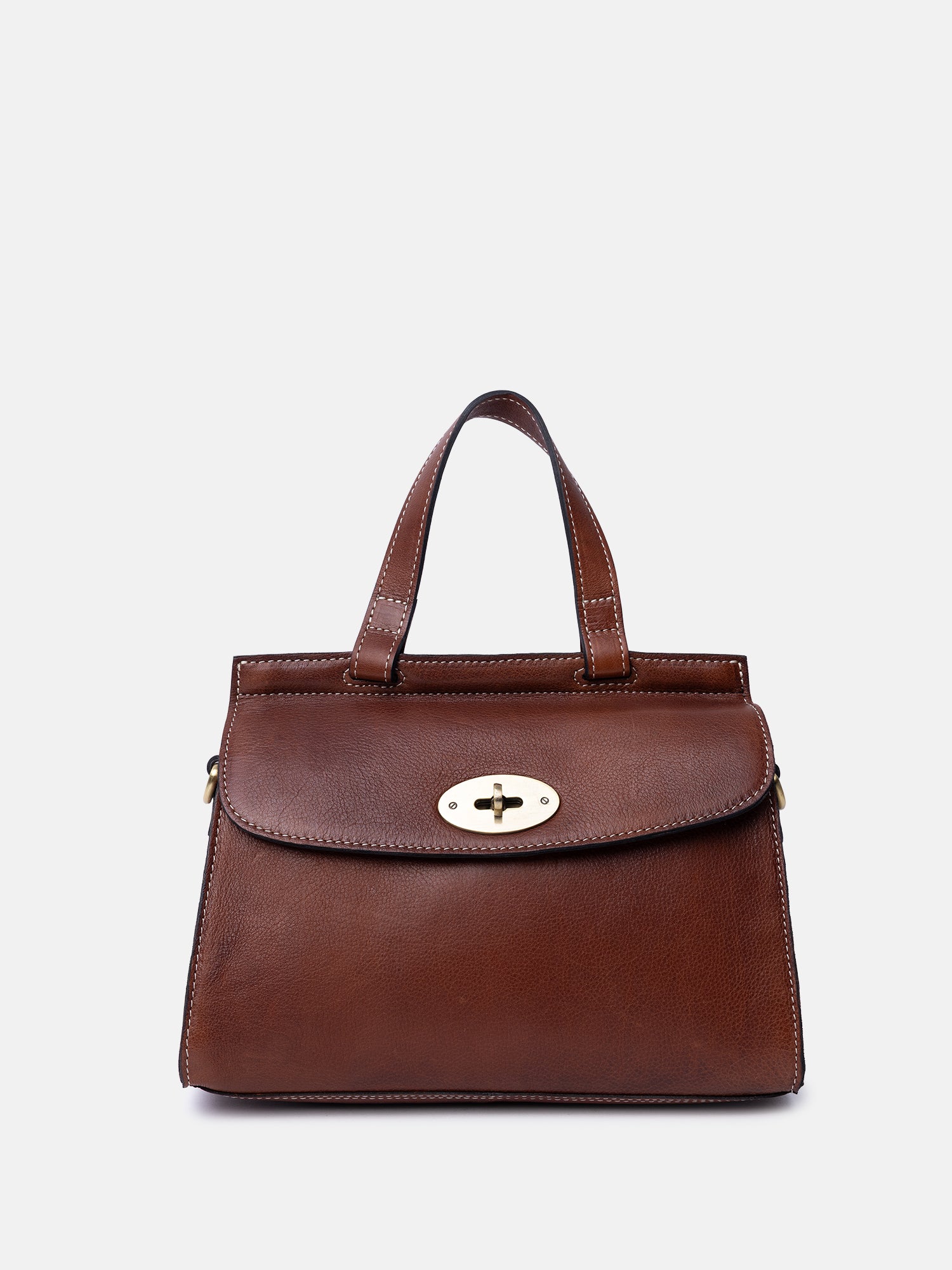 RE:DESIGNED EST 2003 Saya Medium Crossover Cognac