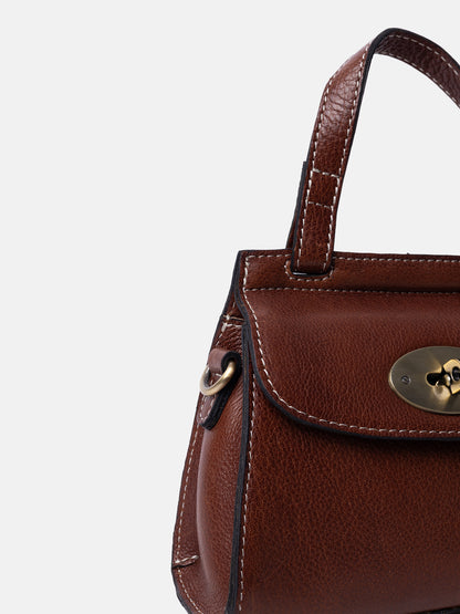 RE:DESIGNED EST 2003 Saya Small Crossover Cognac