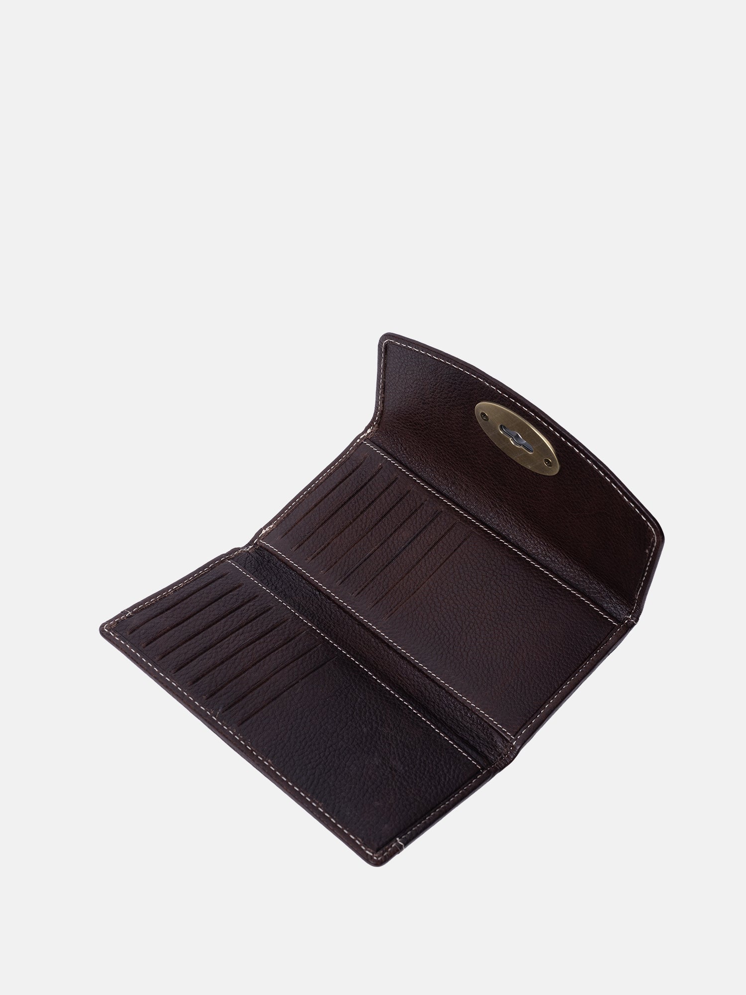 RE:DESIGNED EST 2003 Saya Wallet Big Wallet Dark Brown