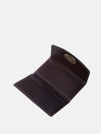 RE:DESIGNED EST 2003 Saya Wallet Big Wallet Dark Brown