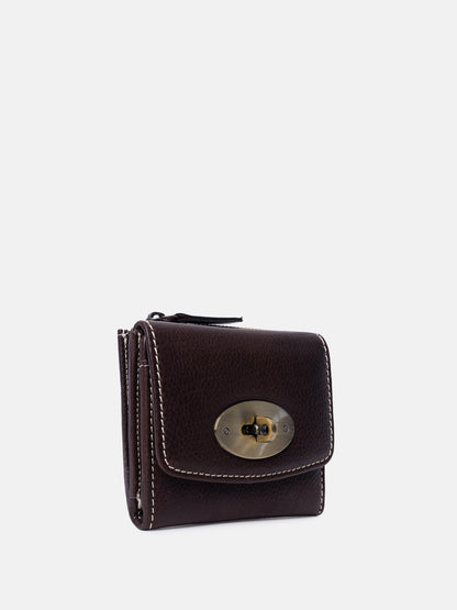 RE:DESIGNED EST 2003 Saya Wallet Small Wallet Dark Brown