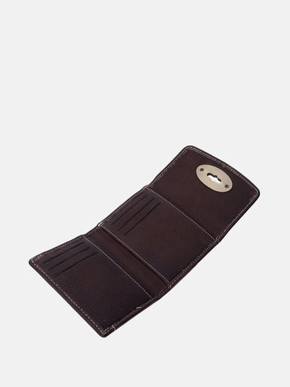 RE:DESIGNED EST 2003 Saya Wallet Small Wallet Dark Brown