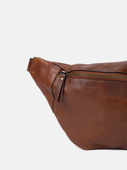 RE:DESIGNED EST 2003 Selina Bumbag Walnut