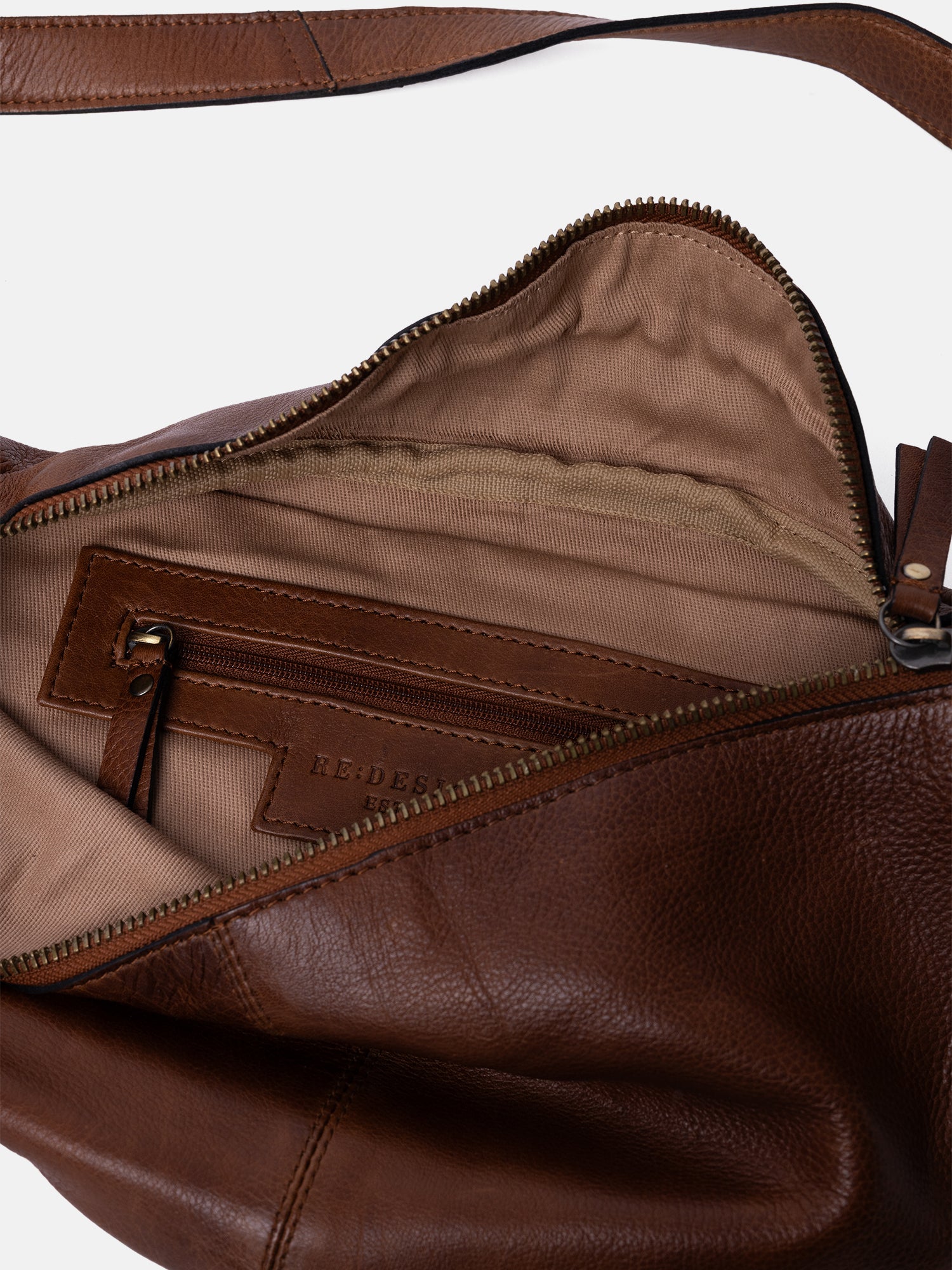 RE:DESIGNED EST 2003 Selina Bumbag Walnut