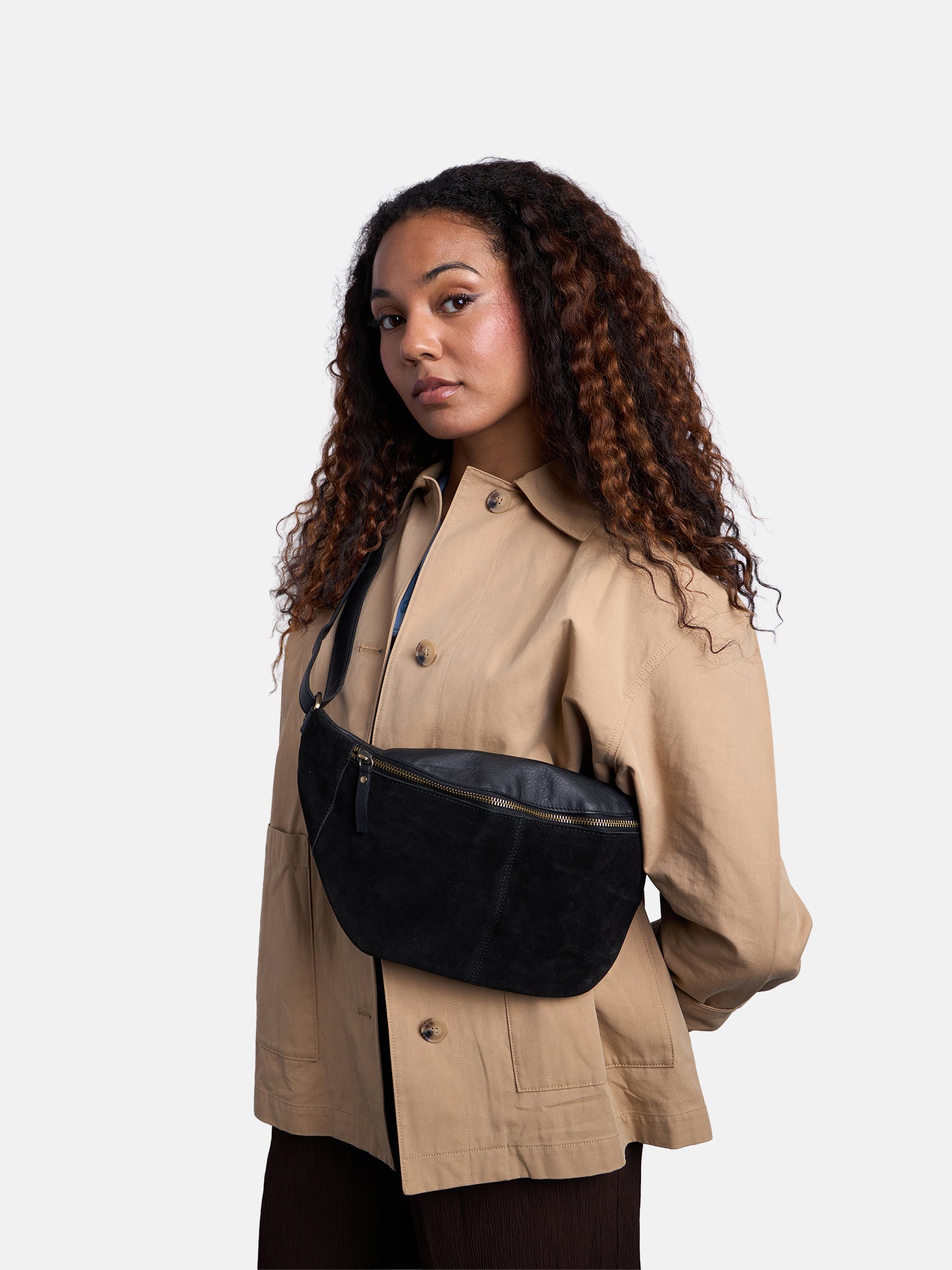 RE:DESIGNED EST 2003 Selma Bumbag Black