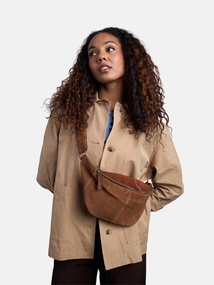 RE:DESIGNED EST 2003 Selma Bumbag Walnut