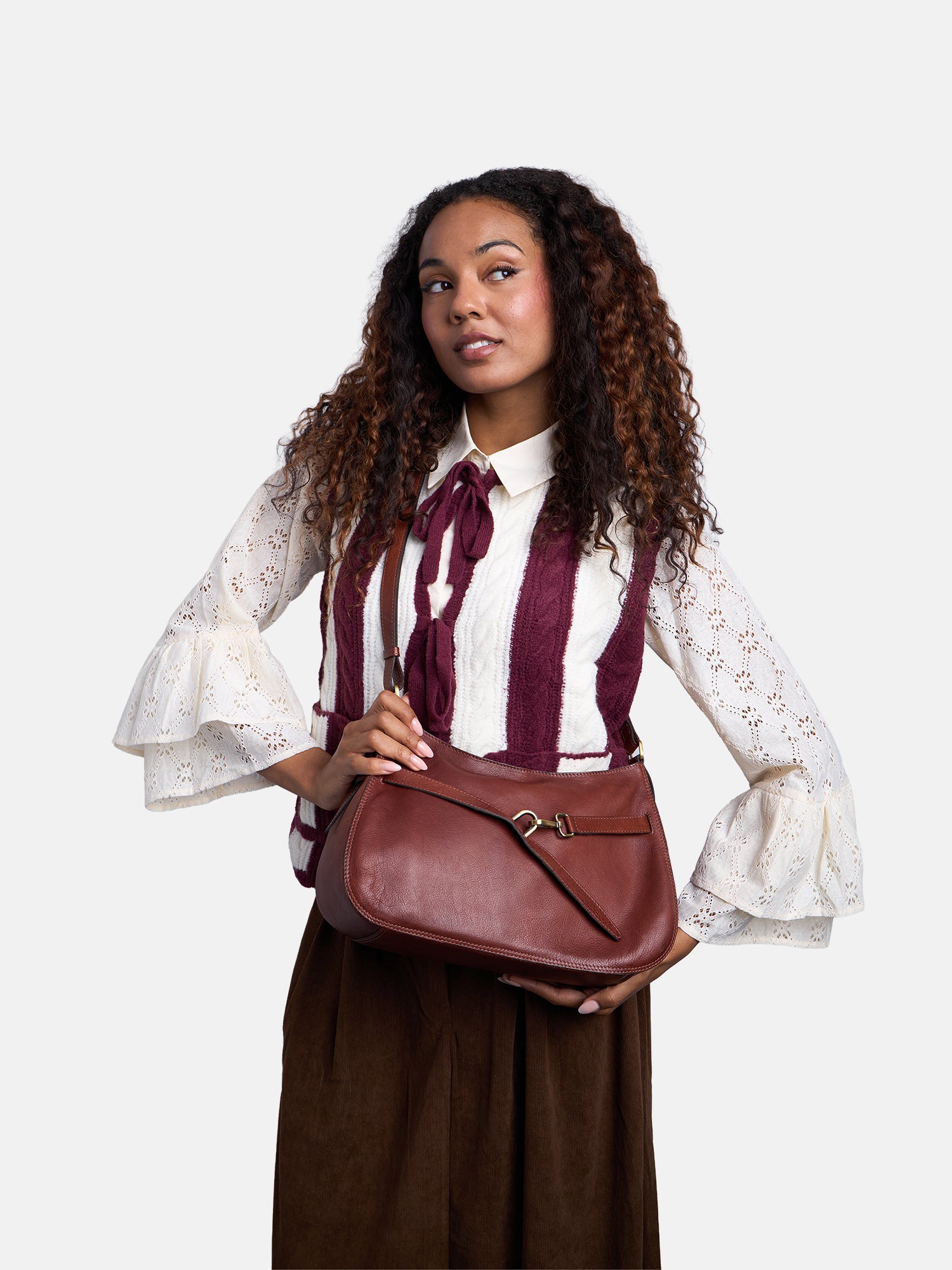 RE:DESIGNED EST 2003 Sif Big Crossover Cognac