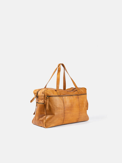 RE:DESIGNED EST 2003 Signe Urban Weekend Bag Burned Tan