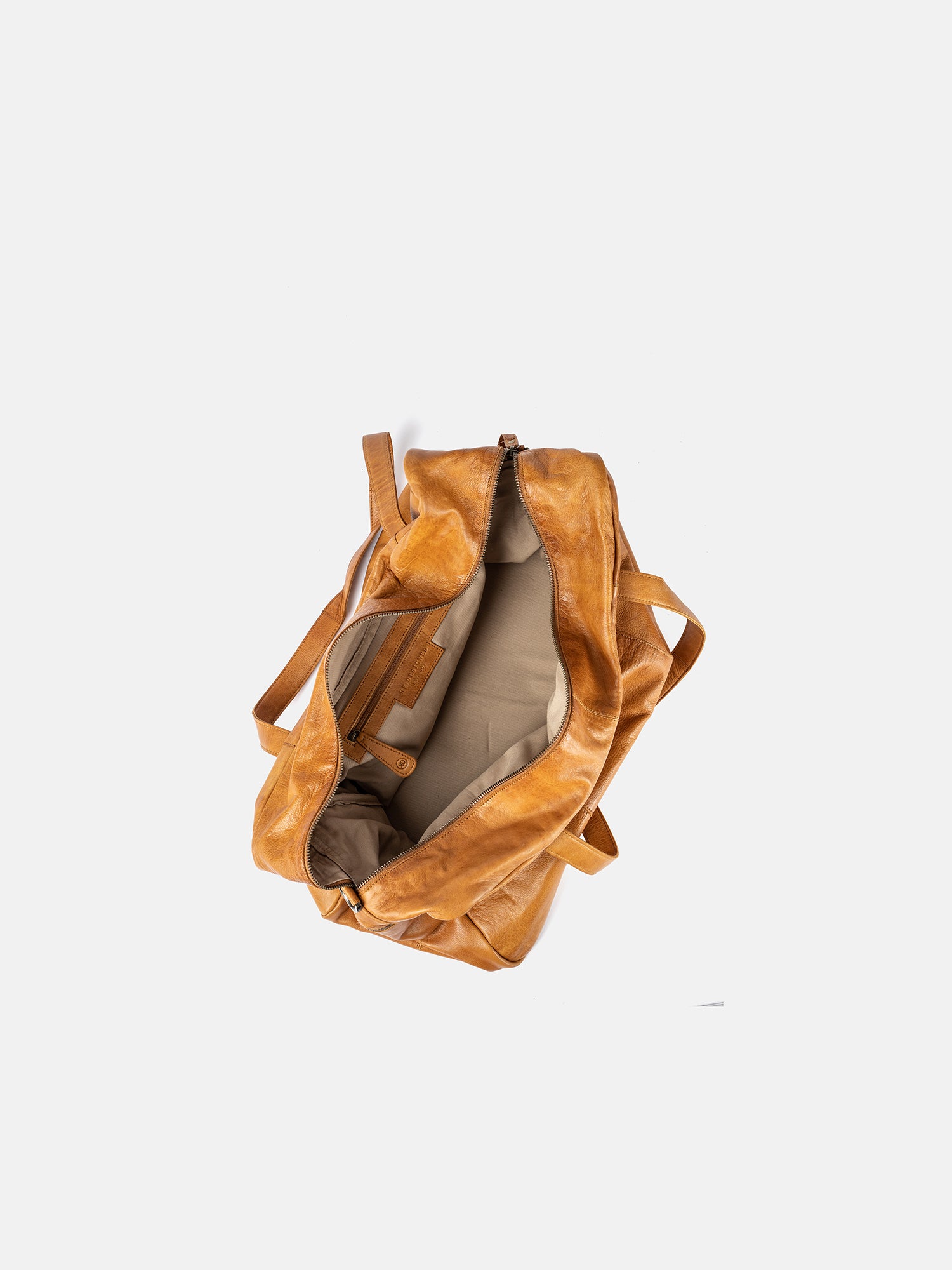 RE:DESIGNED EST 2003 Signe Urban Weekend Bag Burned Tan
