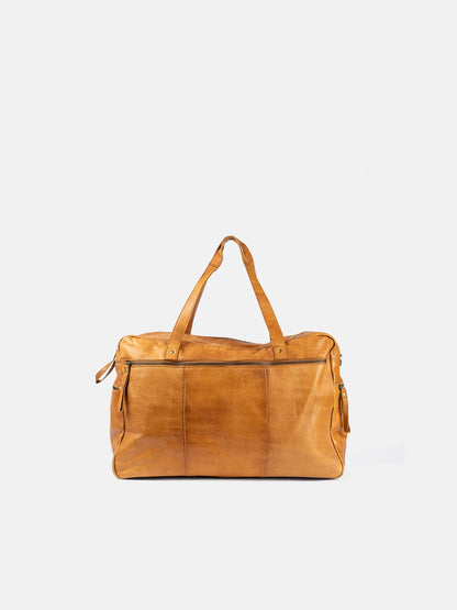 RE:DESIGNED EST 2003 Signe Urban Weekend Bag Burned Tan