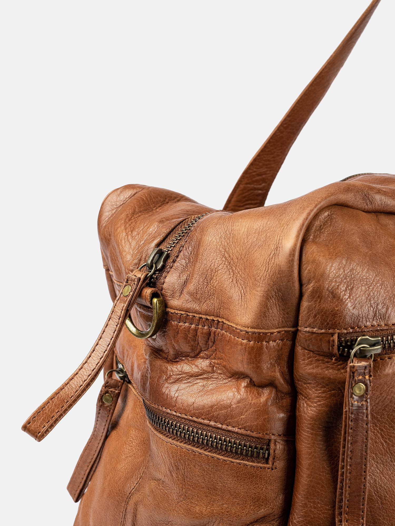 RE:DESIGNED EST 2003 Signe Urban Weekend Bag Walnut