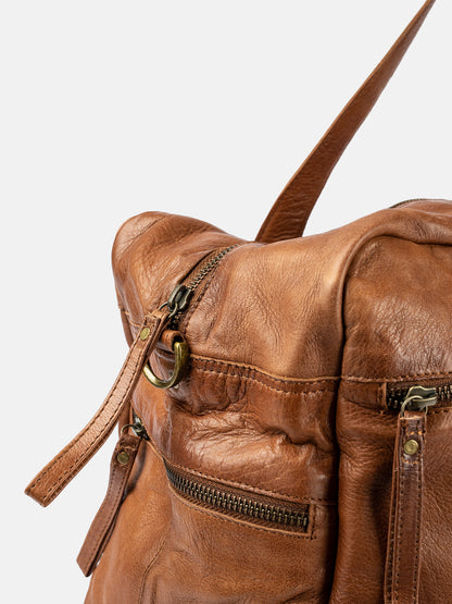 RE:DESIGNED EST 2003 Signe Urban Weekend Bag Walnut