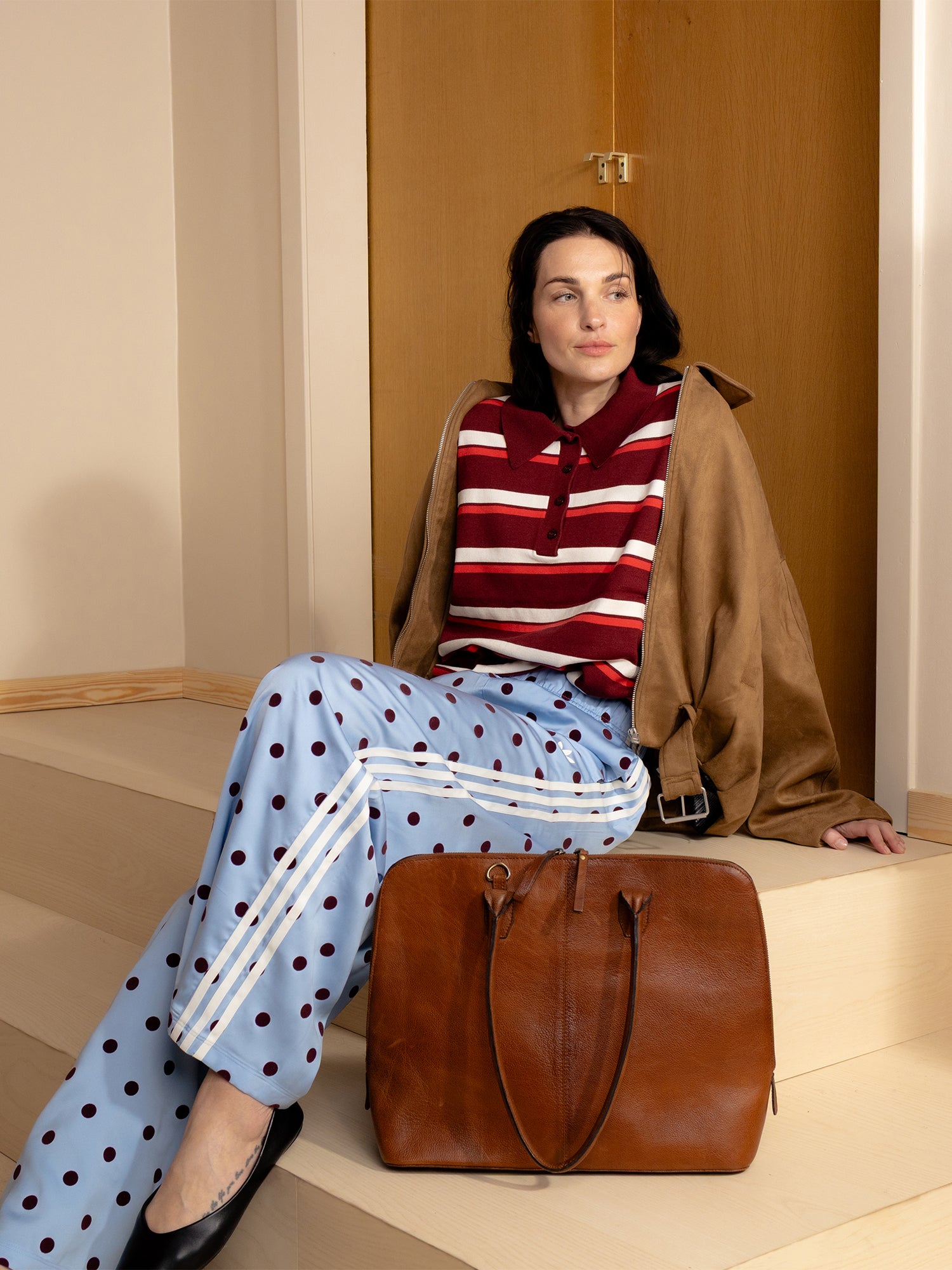 RE:DESIGNED EST 2003 Silje Big Shoulder bag Walnut
