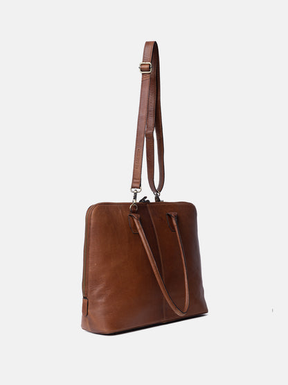 RE:DESIGNED EST 2003 Silje Big Shoulder bag Walnut