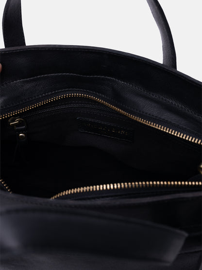 RE:DESIGNED EST 2003 Siri Small Handbag Black