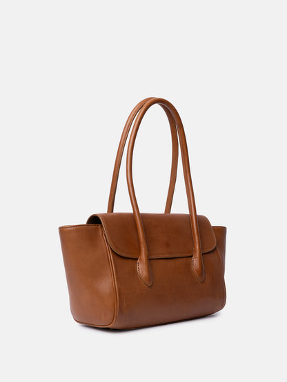 RE:DESIGNED EST 2003 Sisu Small Handbag Tan